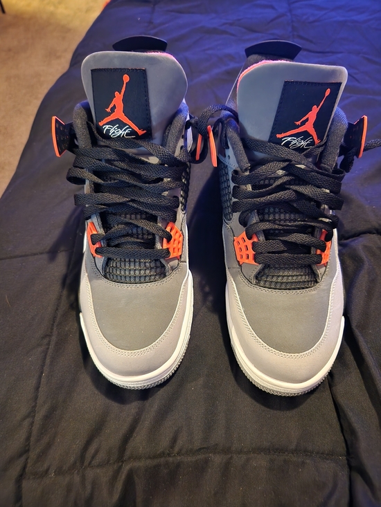 Jordan Other - Jordan Sneakers - Grey/Black with Orange Accents